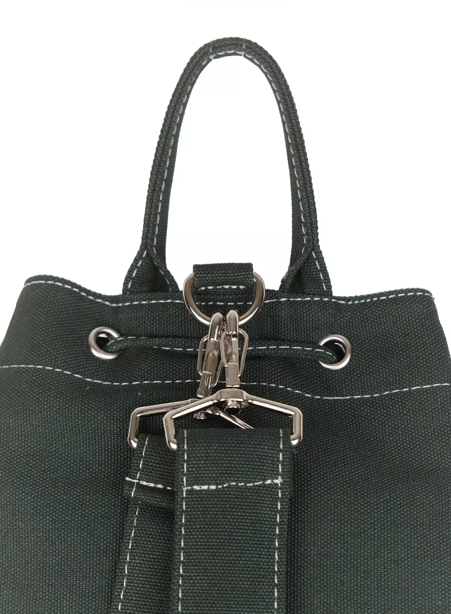 Stitched Canvas Drawstring Bag IU512 - Image 9
