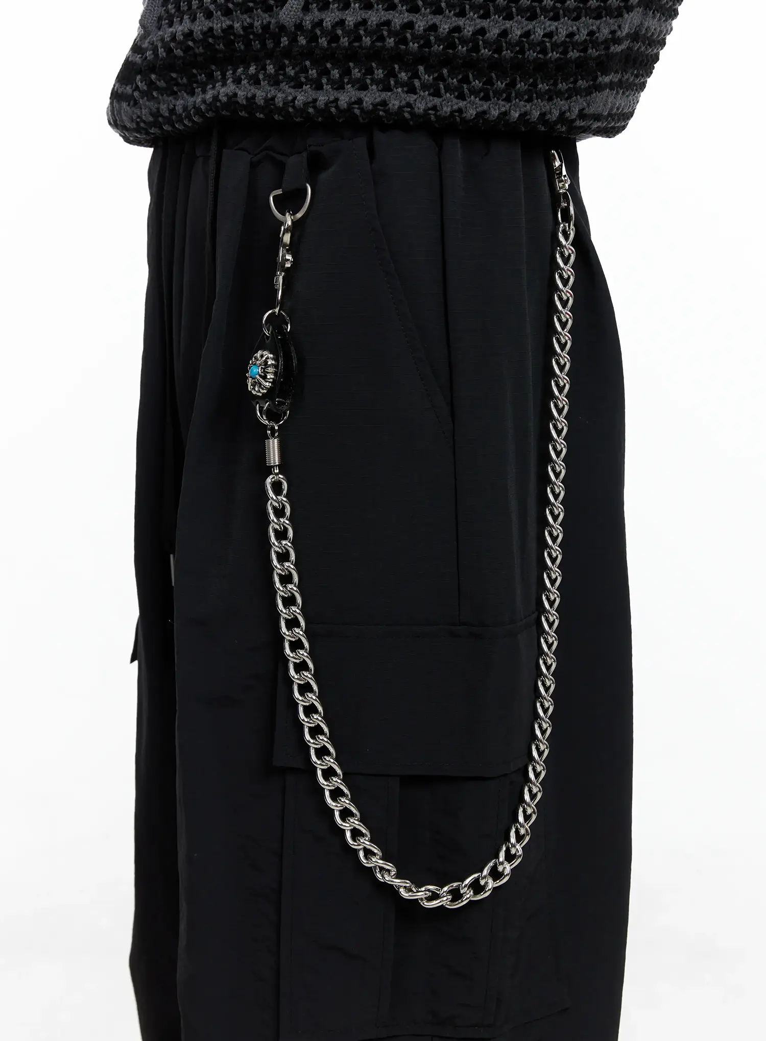 Stone Accent Belt Chain IO506