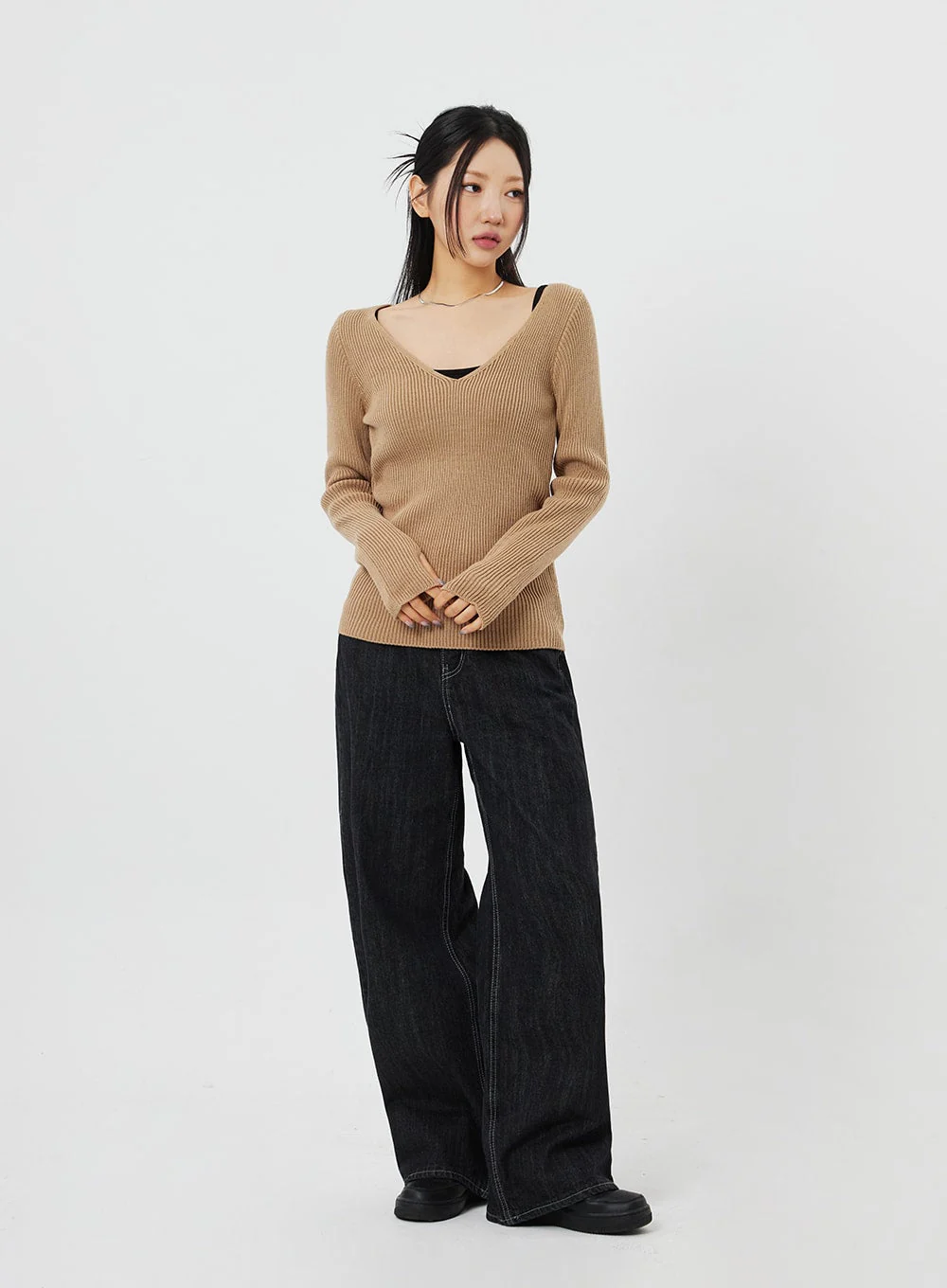 Straight Leg Jeans CF315 - Image 4