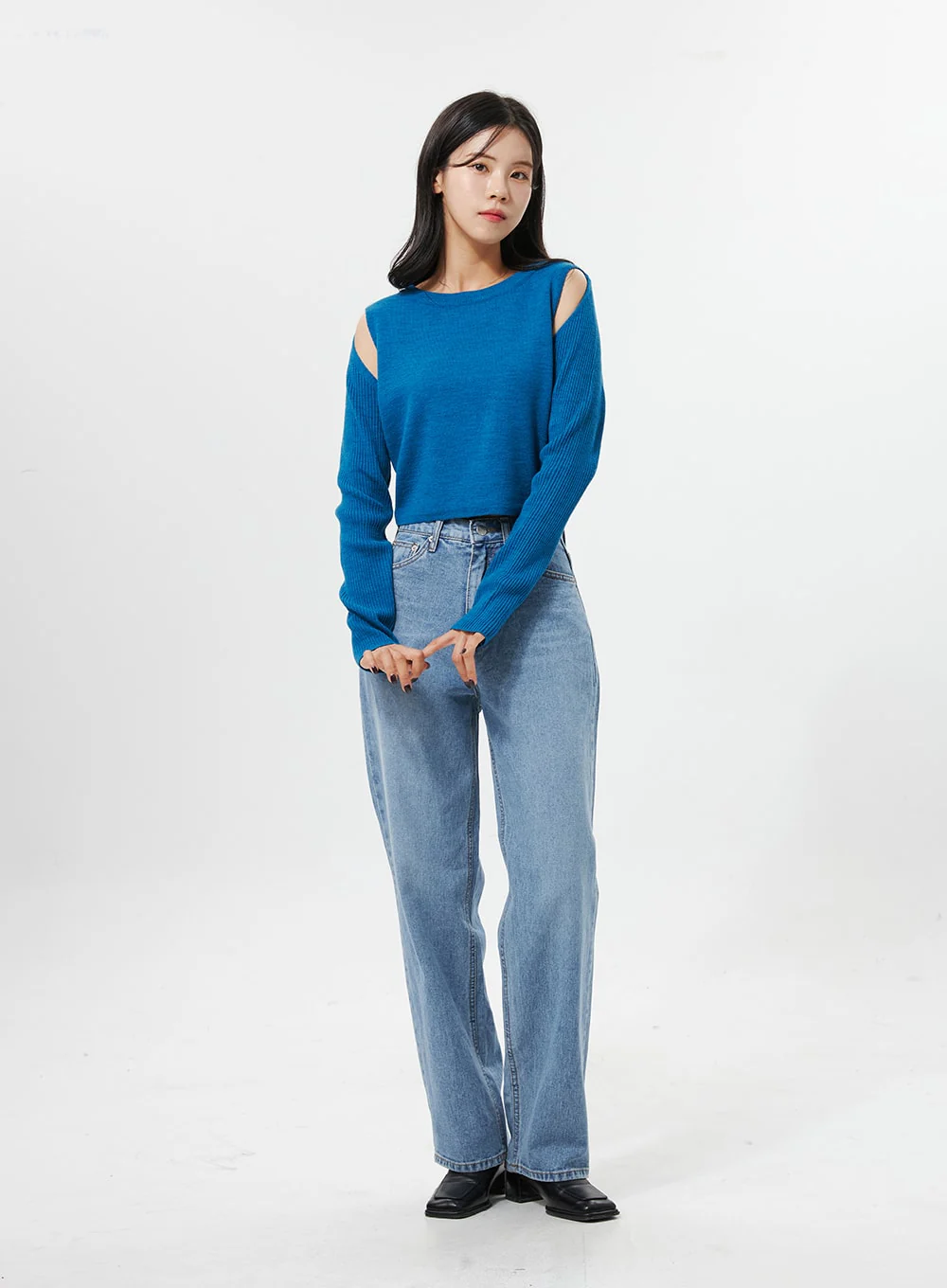 Straight leg  Jeans OO312 - Image 6