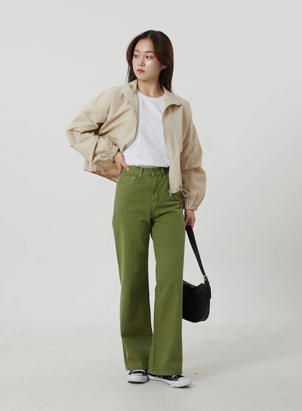 Straight Leg Pants OF306 - Image 11