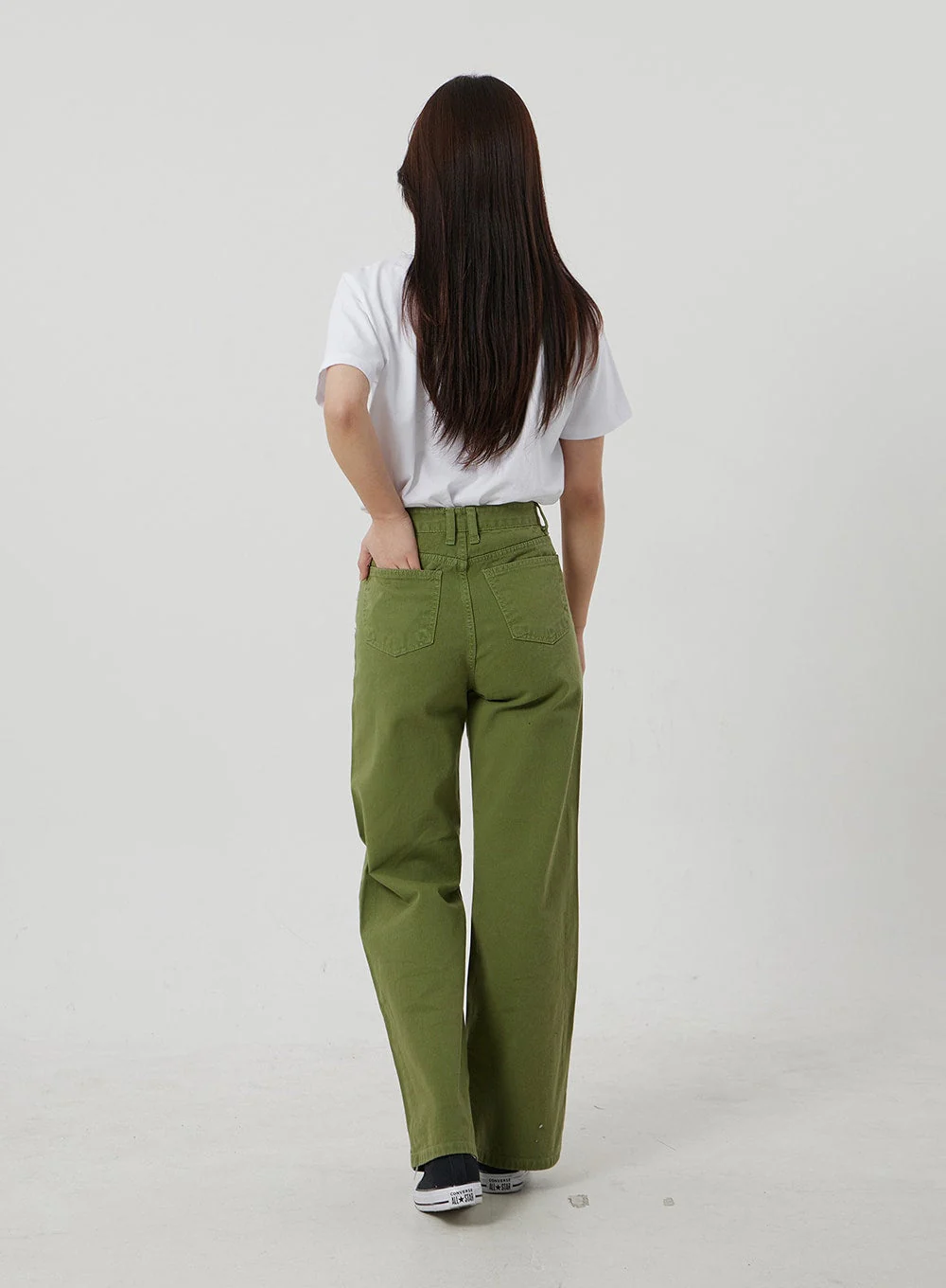 Straight Leg Pants OF306 - Image 4