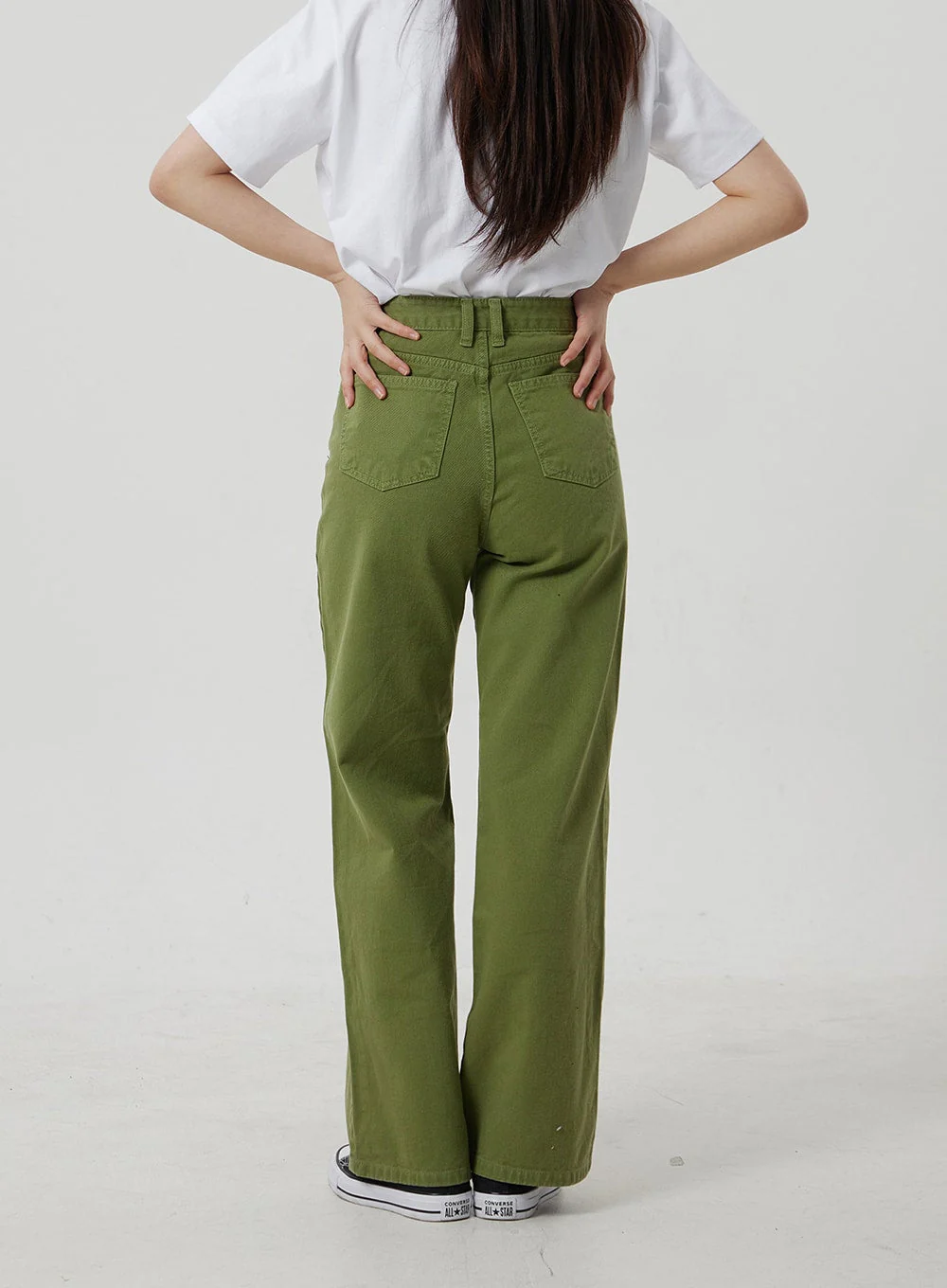 Straight Leg Pants OF306 - Image 6