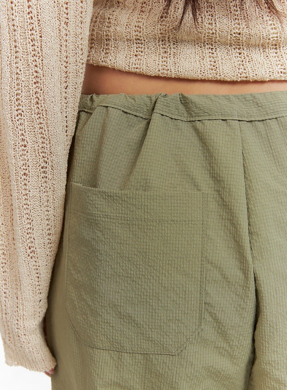 String Straight Leg Pants CM422 - Image 5