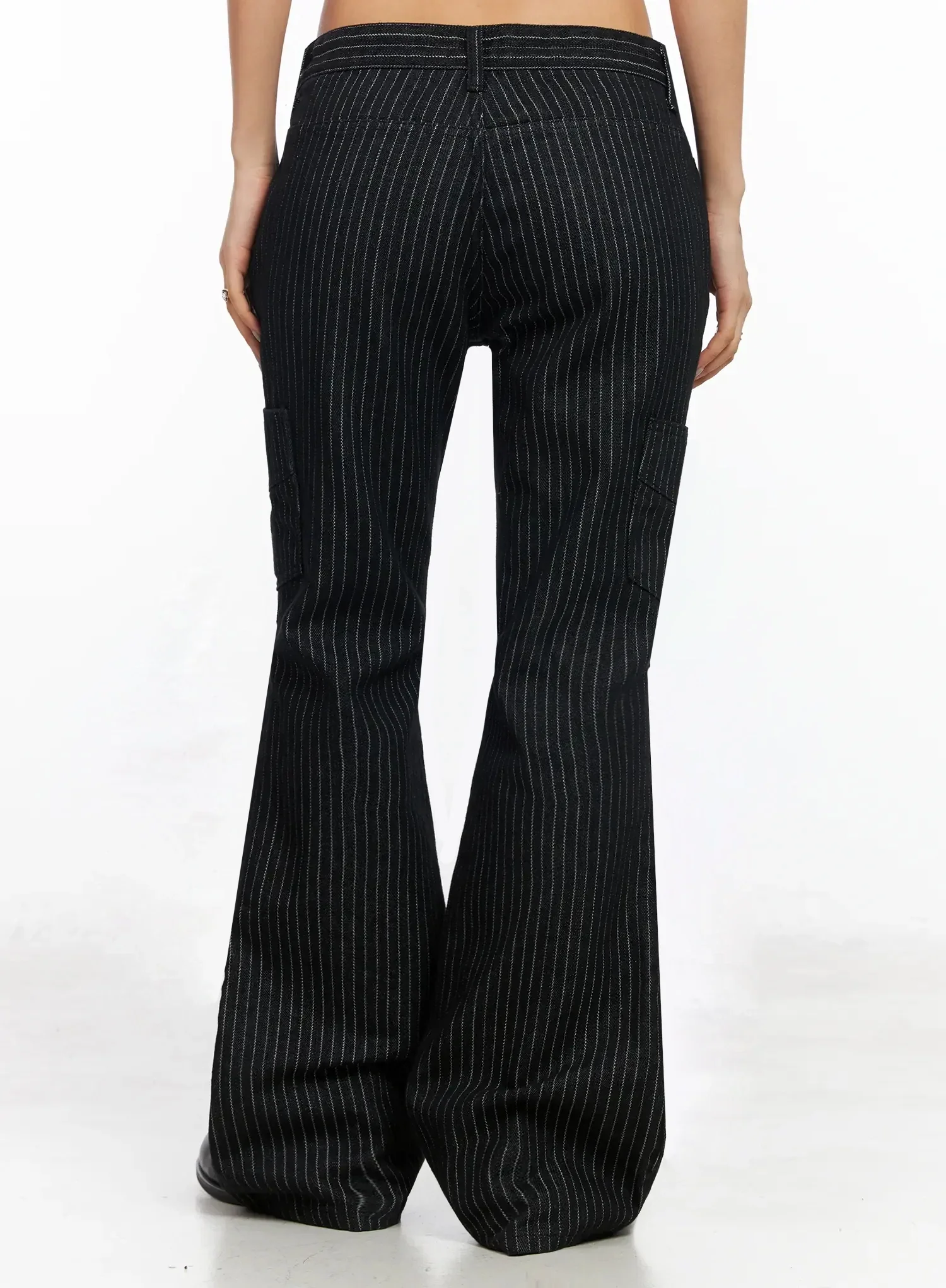 Striped Bootcut Pants CA513 - Image 12