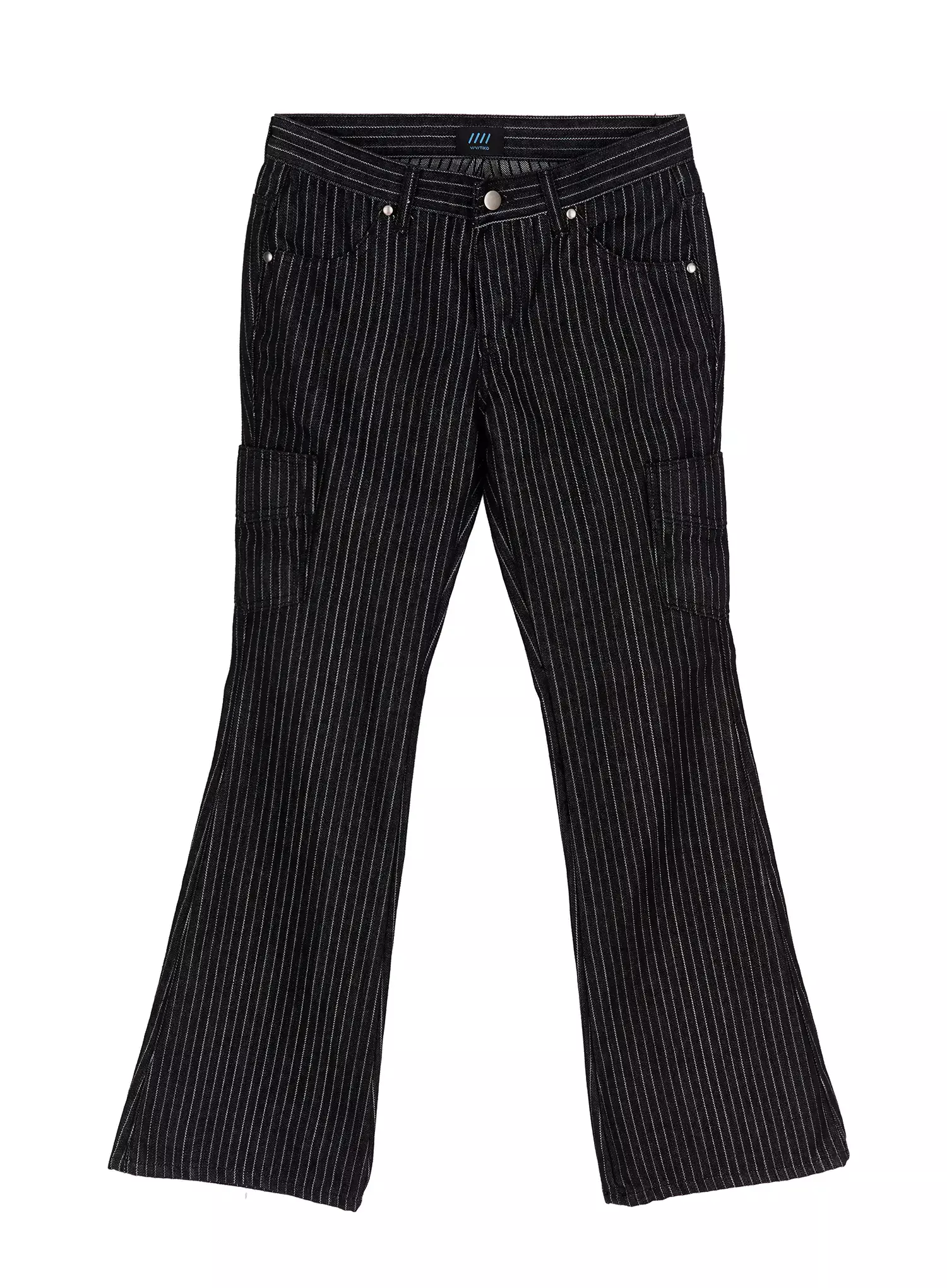 Striped Bootcut Pants CA513 - Image 15