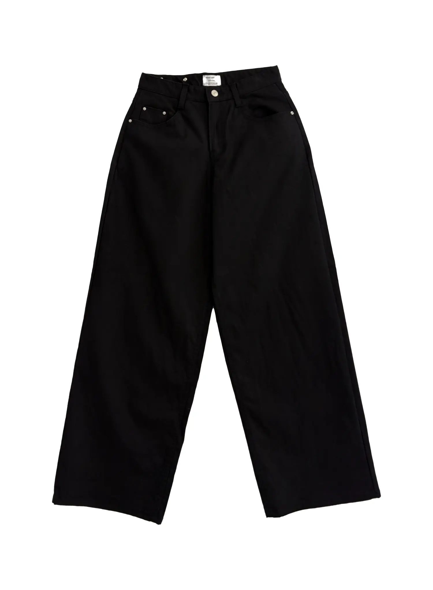 Striped Wide Leg Cotton Pants CO531 - Image 11