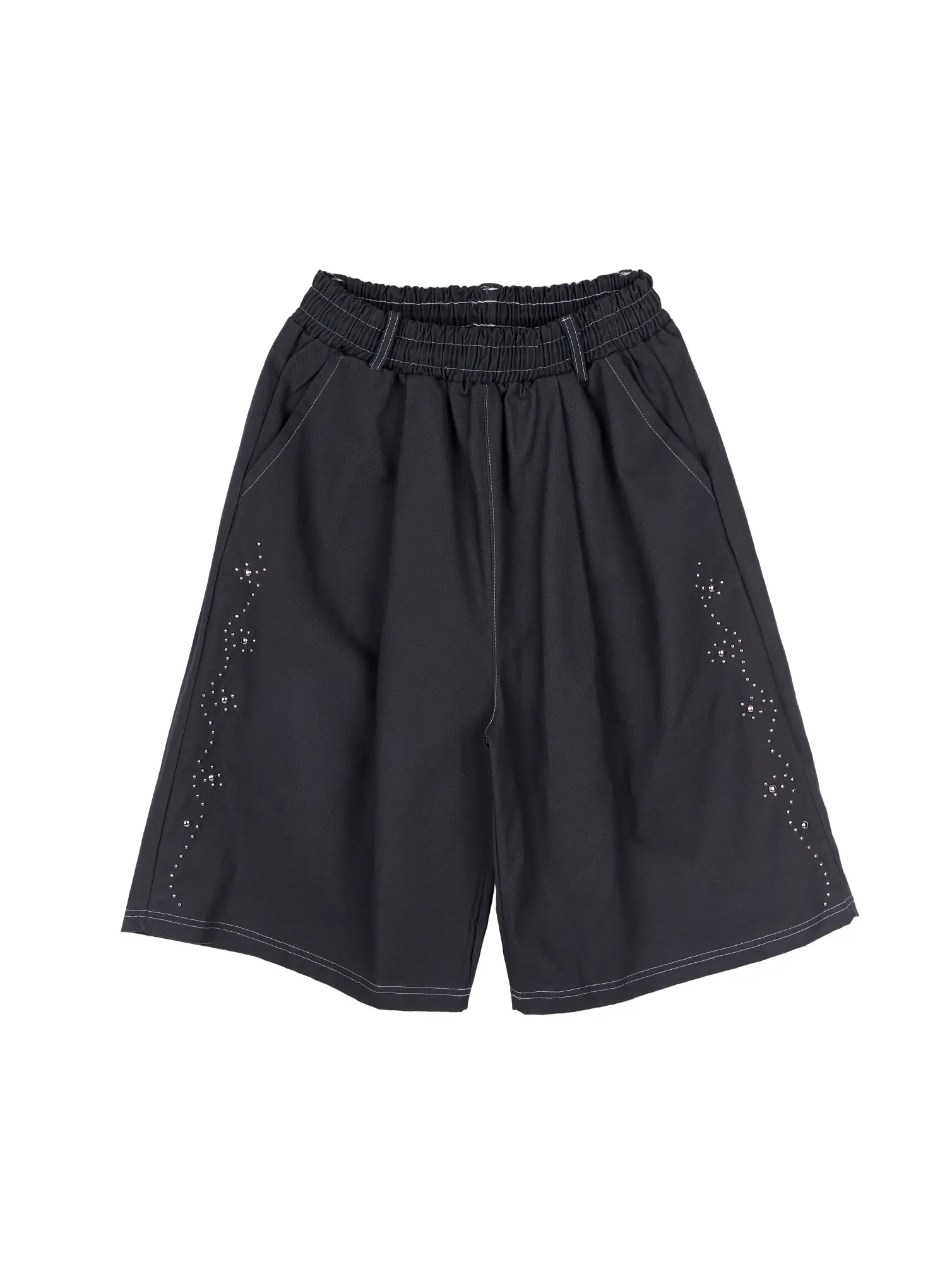 Studded Bermuda Shorts CA522 - Image 11