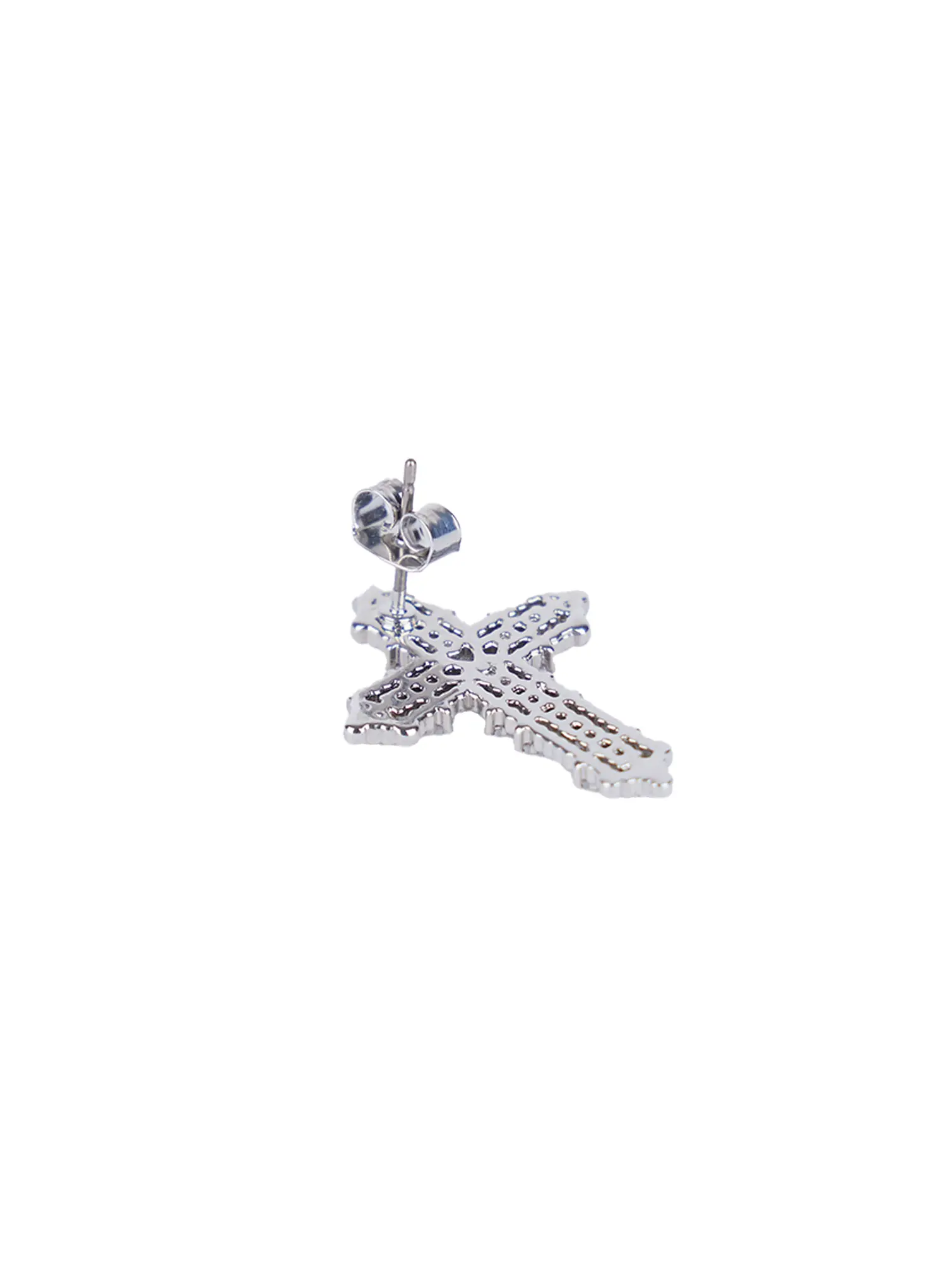 Studded Cross Earrings CL522 - Image 5