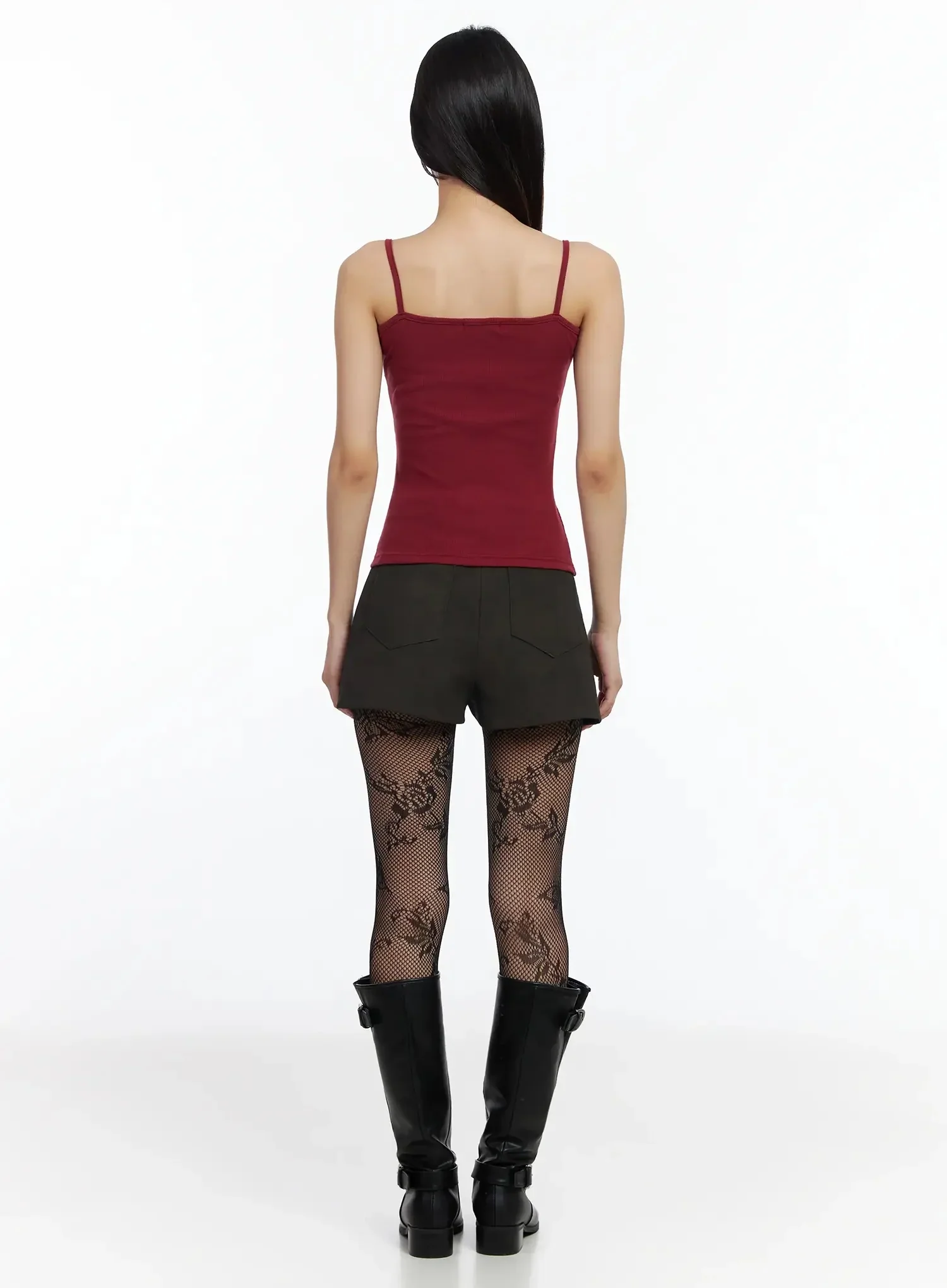Studded Leather Shorts IM530 - Image 10