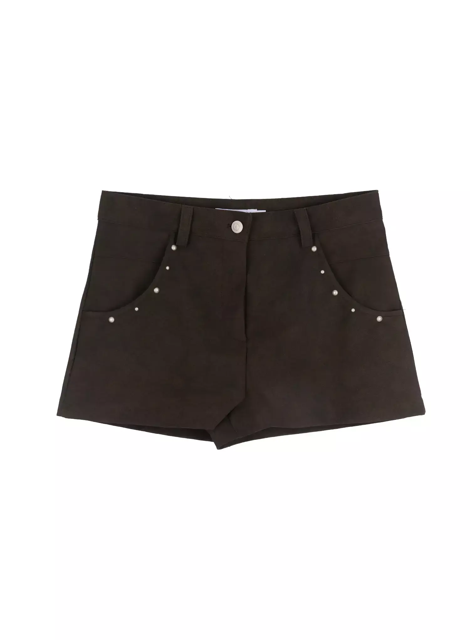 Studded Leather Shorts IM530 - Image 15