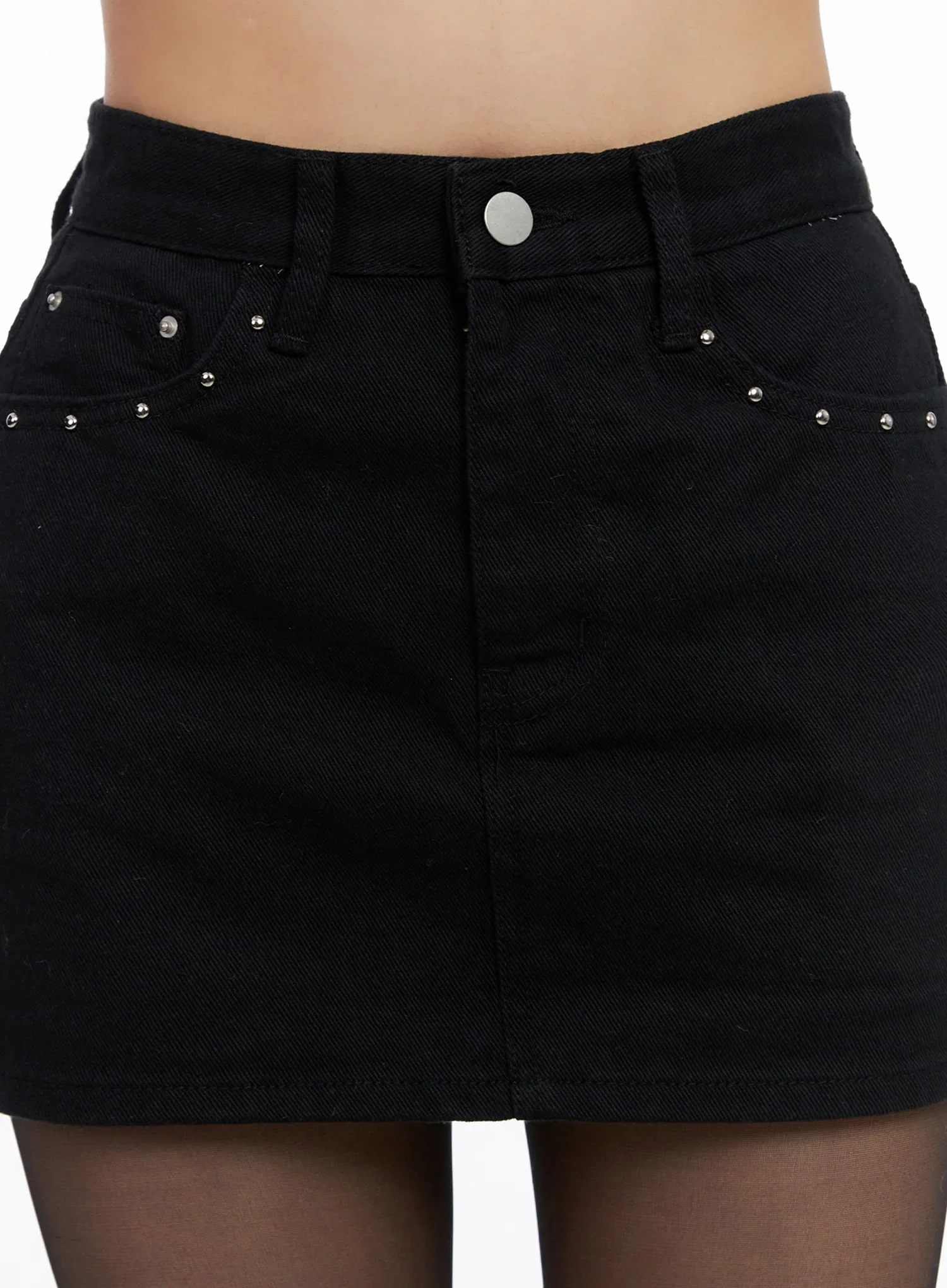 Studded Mini Skirt IS525 - Image 5