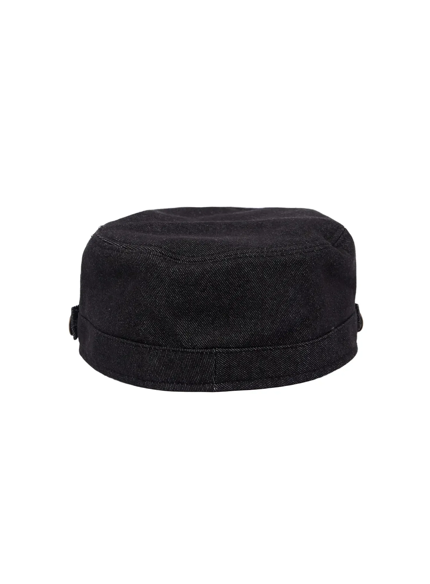 Stylish Denim Button Military Cap IM530 - Image 16