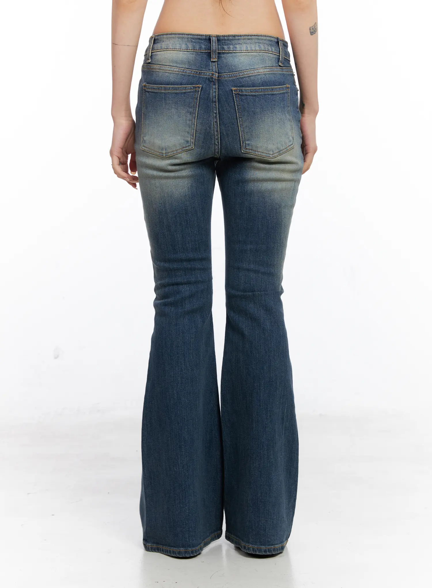 Sylvie Flared Denim Jeans CC1809 - Image 7
