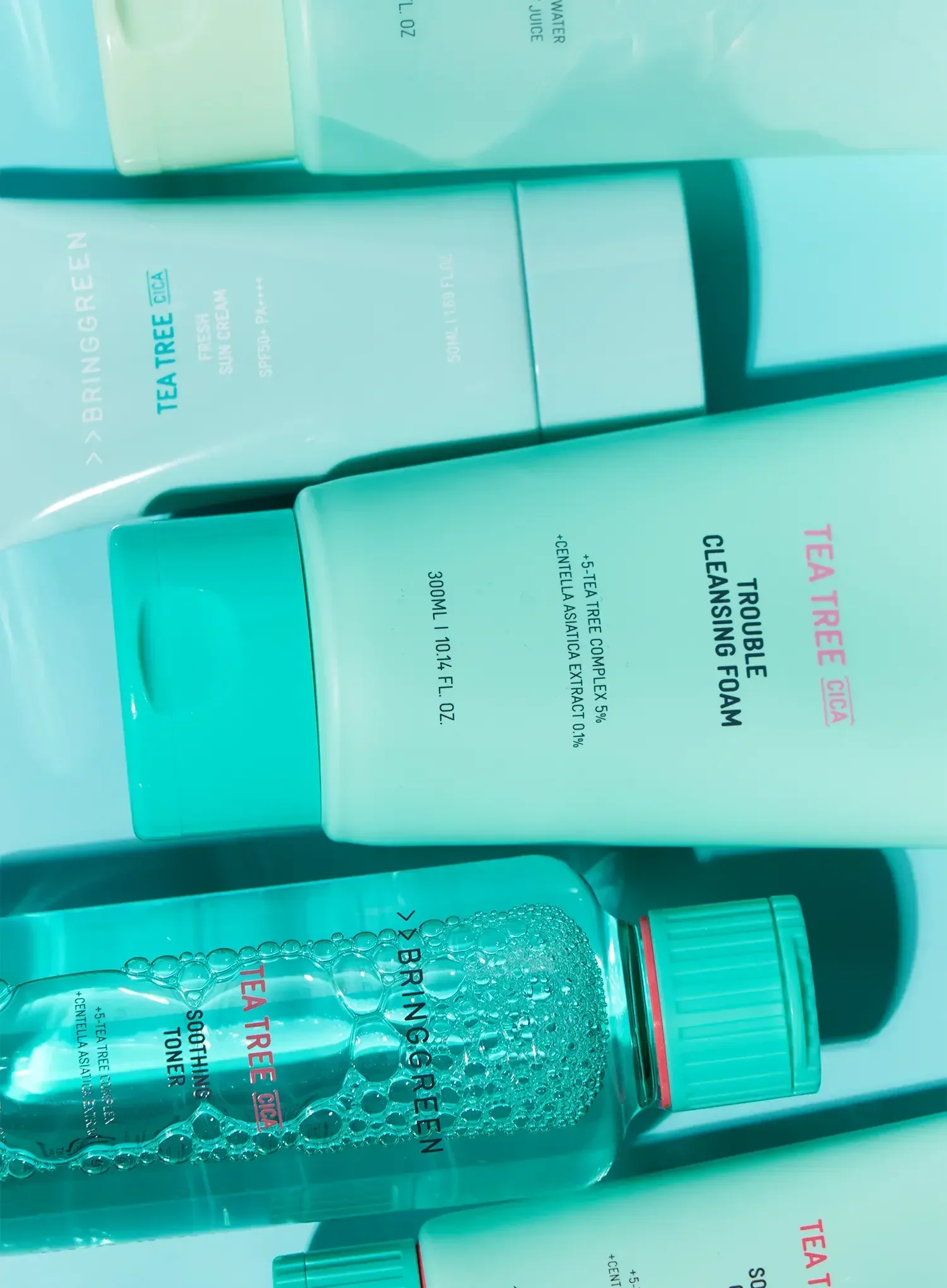 Tea Tree Cica Fresh Sun Cream (50mL) (SPF50+ PA++++) - Image 4