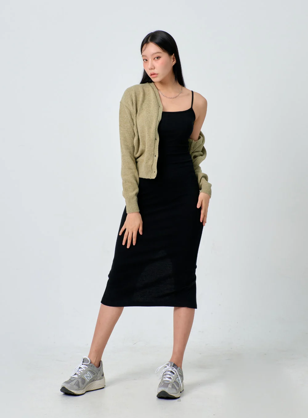 Thin Strap Maxi Dress IJ330 - Image 13