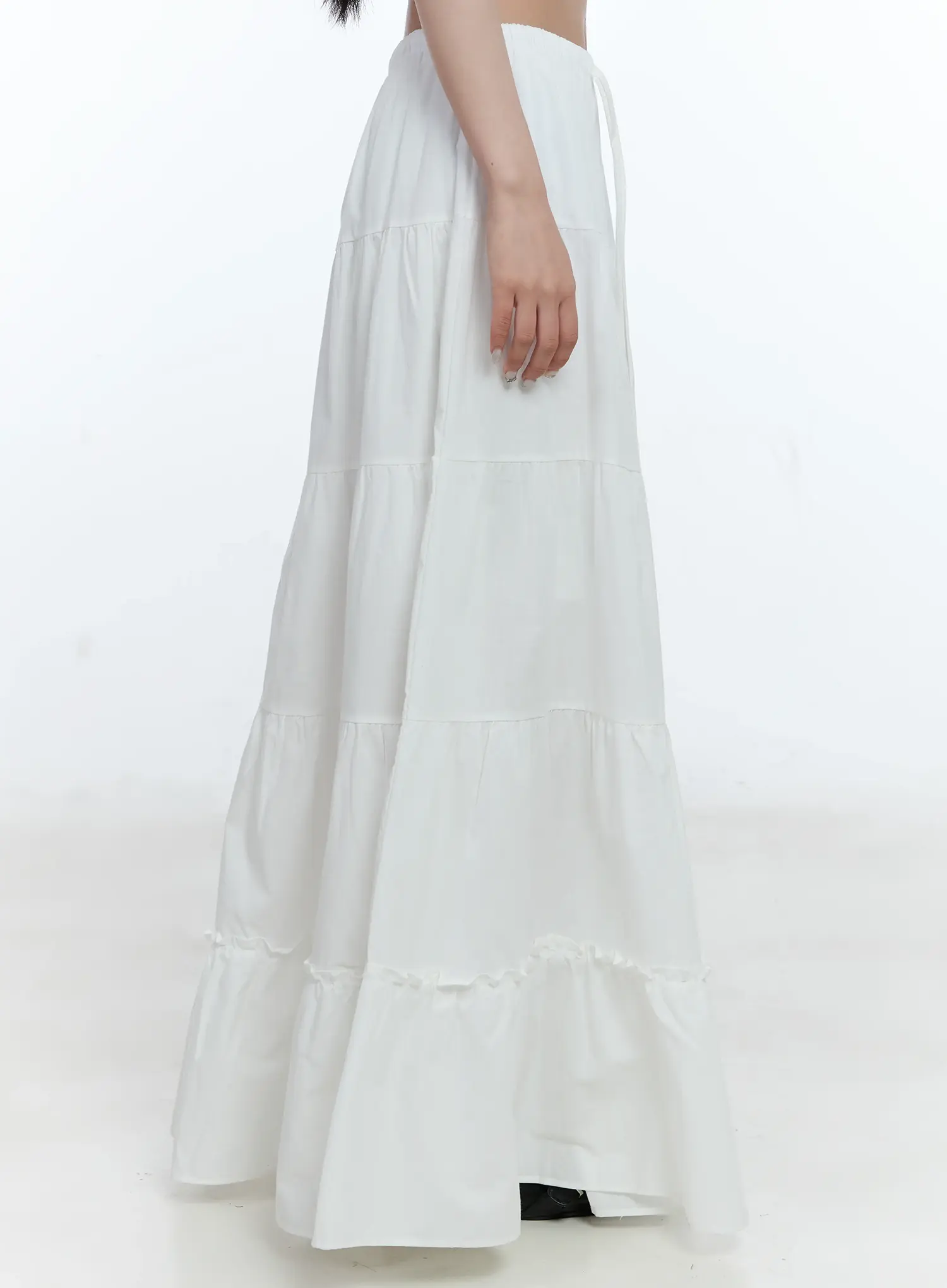 Tiered Frill Maxi Skirt CL530 - Image 5