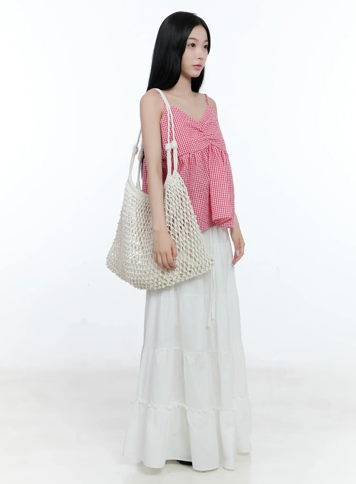 Tiered Frill Maxi Skirt CL530 - Image 9