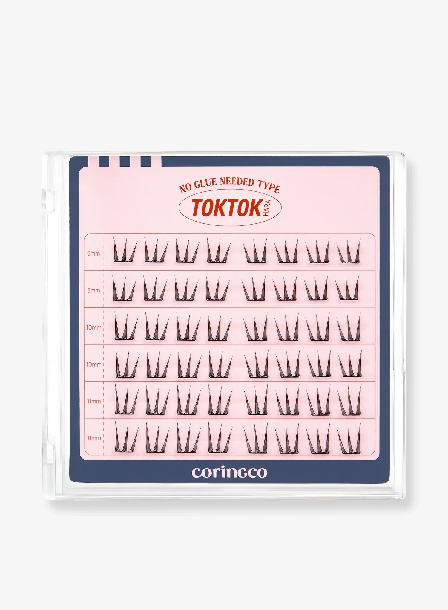 TOKTOKHARA No Glue Eyelash - Light (36pcs-90pcs) - Image 10