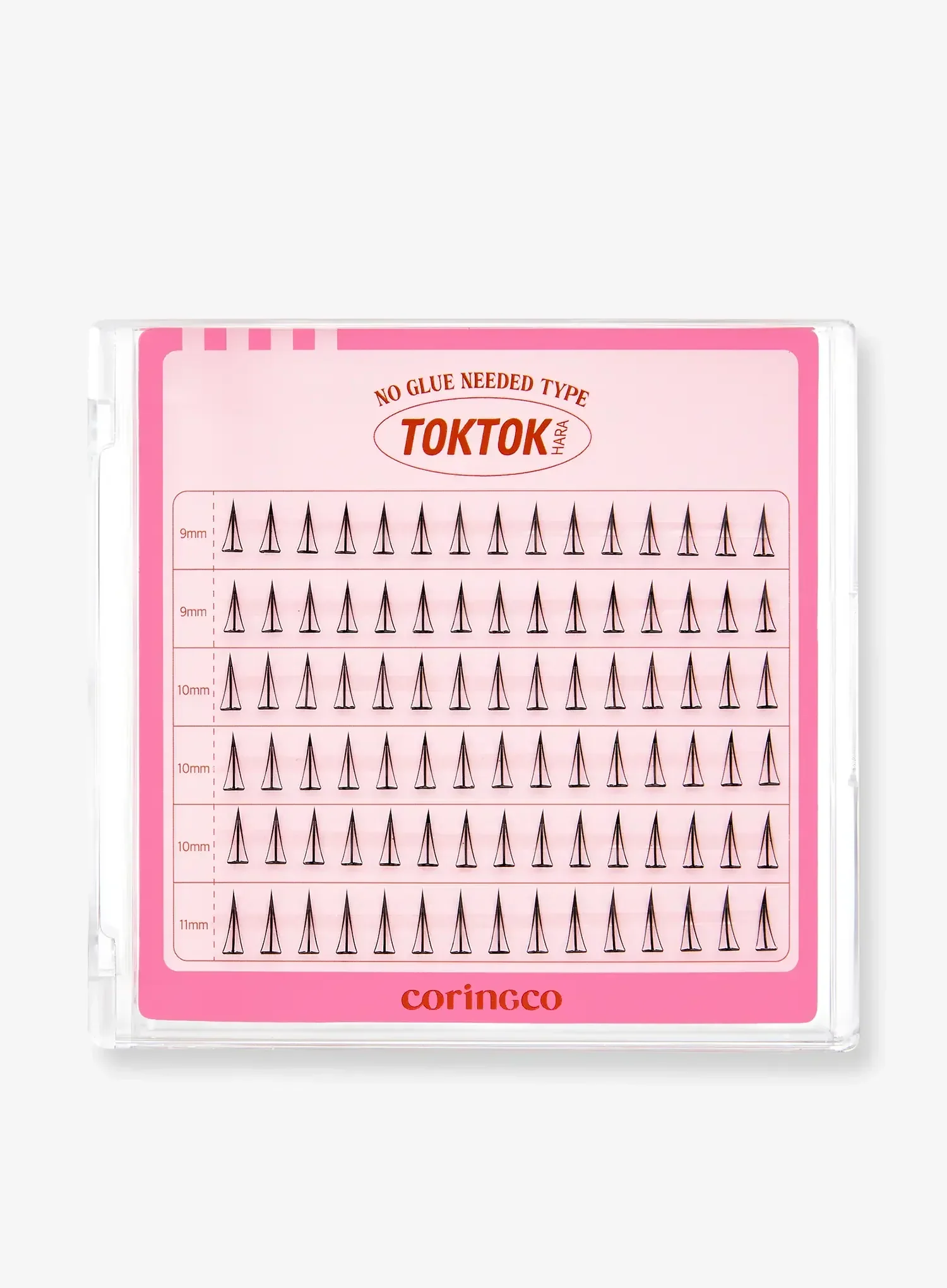 TOKTOKHARA No Glue Eyelash - Light (36pcs-90pcs) - Image 27
