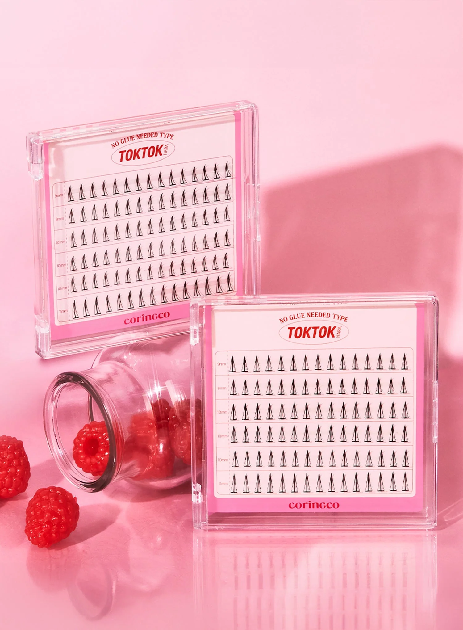 TOKTOKHARA No Glue Eyelash - Light (36pcs-90pcs) - Image 29