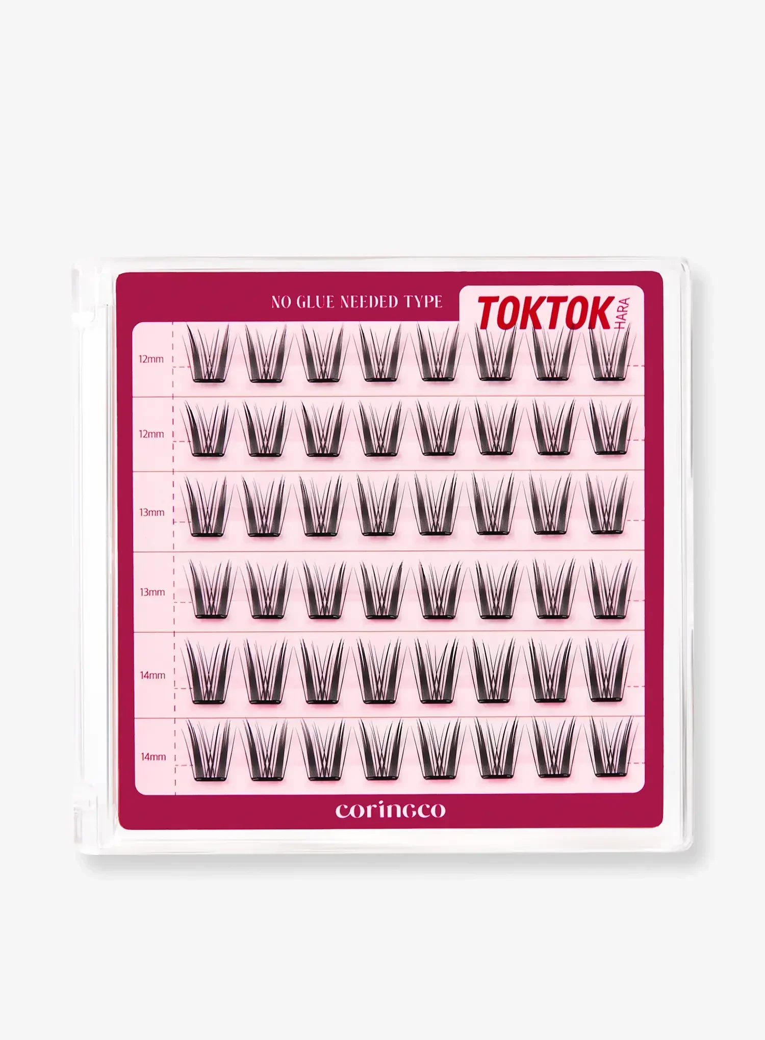 TOKTOKHARA No Glue Eyelash - Long (36pcs-54pcs) - Image 6