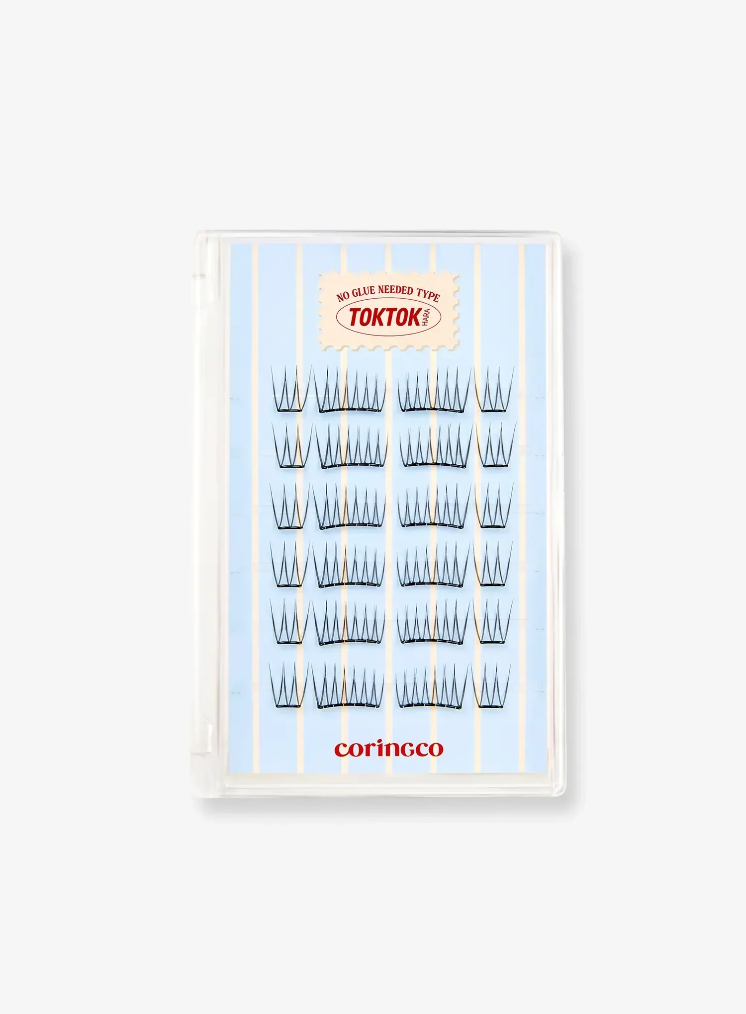TOKTOKHARA No Glue Half Eyelash (24pcs) - Image 19