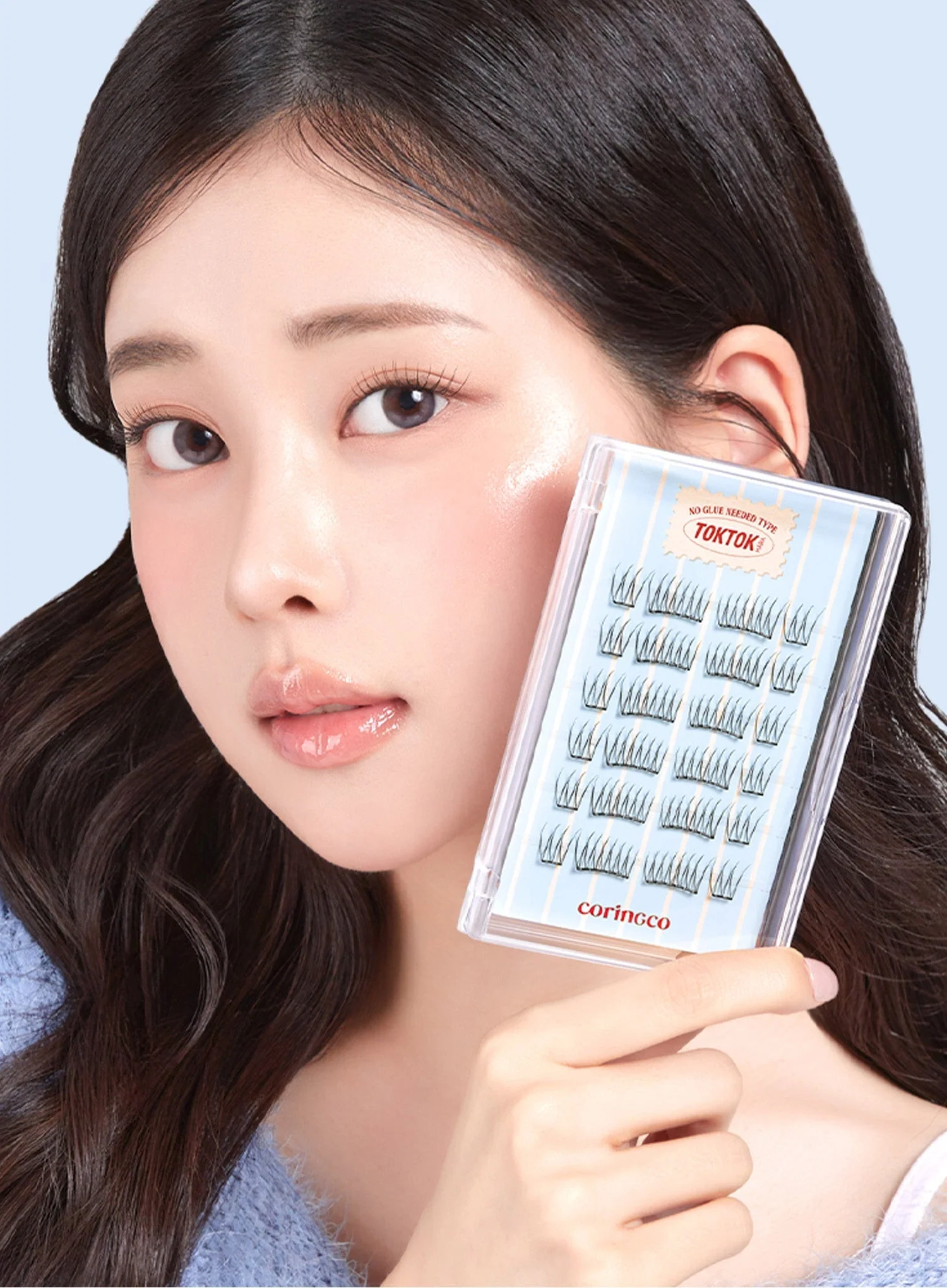 TOKTOKHARA No Glue Half Eyelash (24pcs) - Image 25