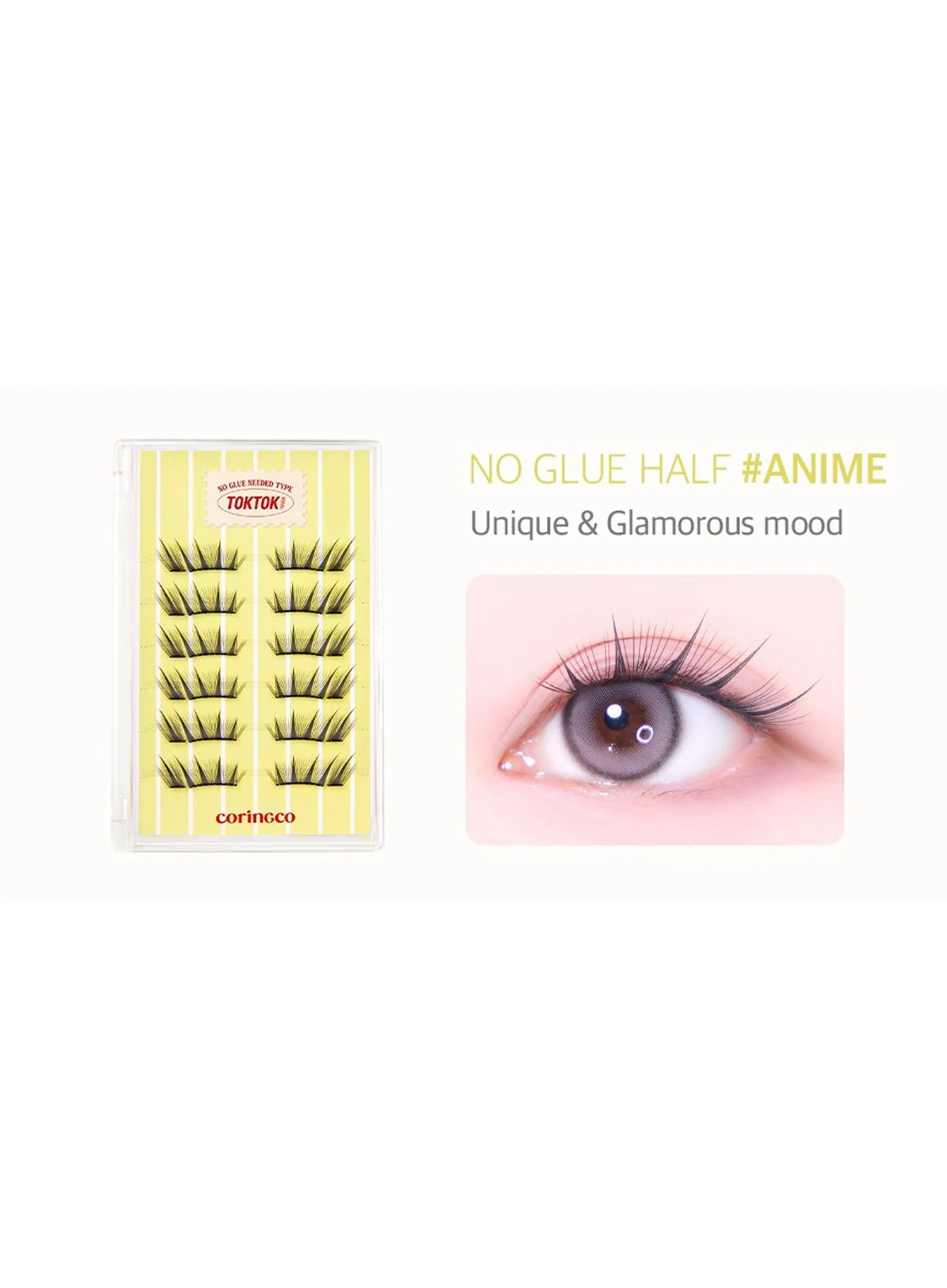 TOKTOKHARA No Glue Half Eyelash (24pcs) - Image 29