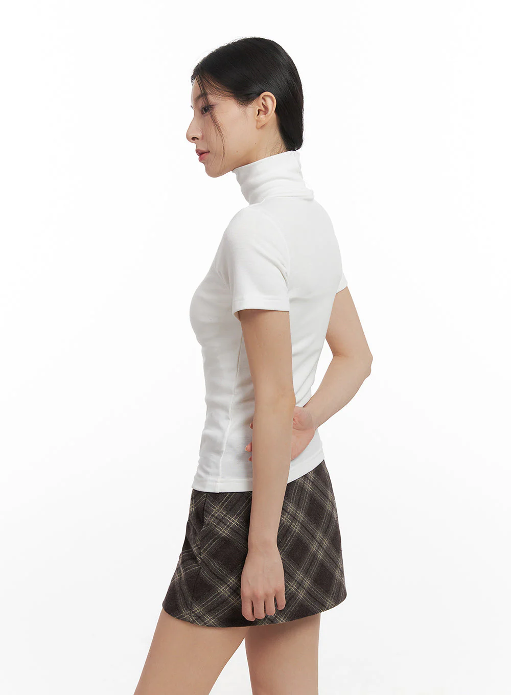 Turtle Neck Slim Fit TShirt CN428 - Image 6