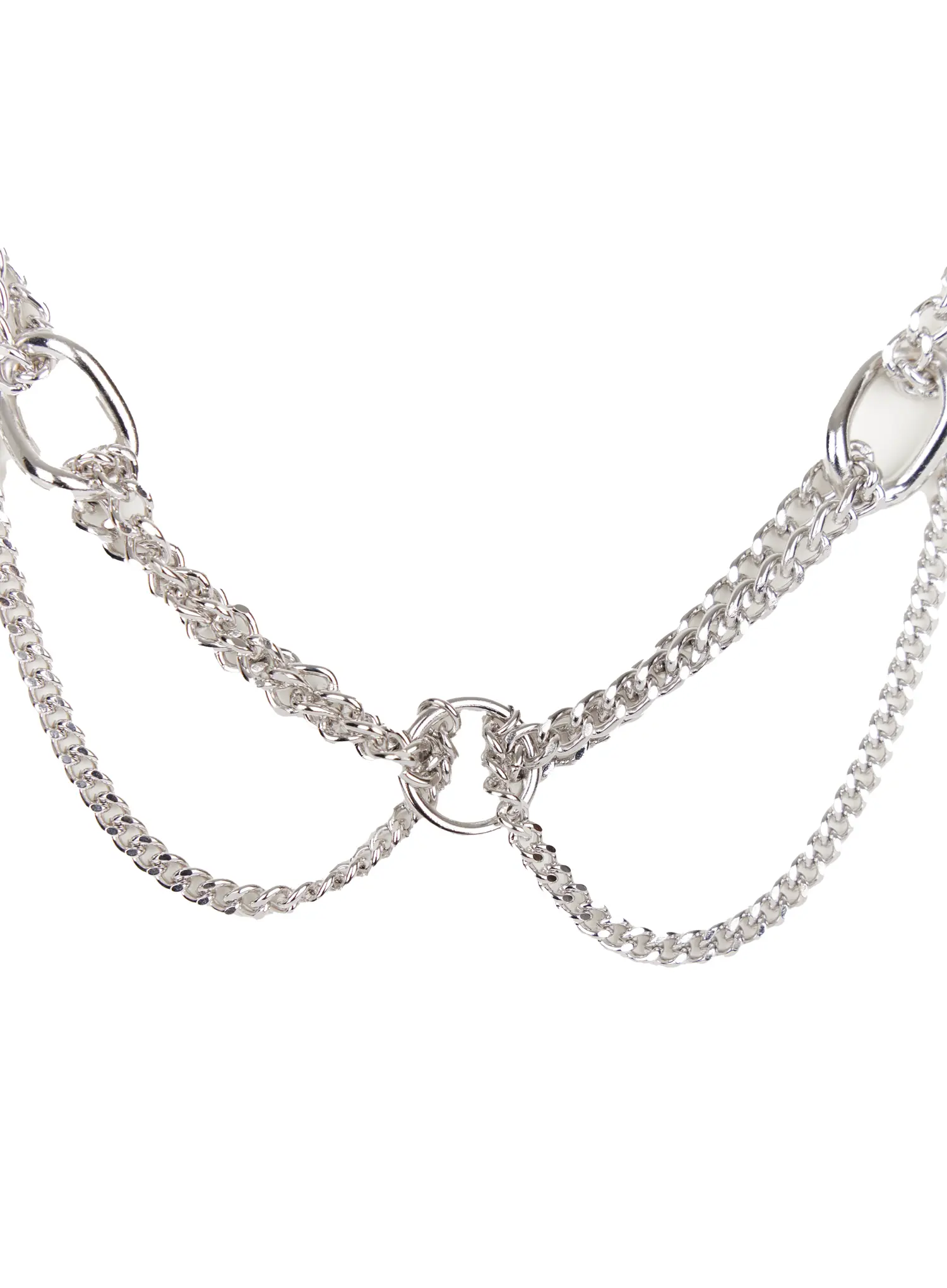 Twisted Chain Necklace CO514 - Image 4