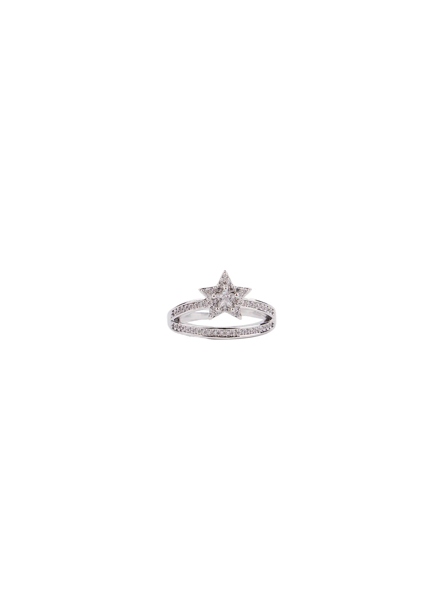 Twisted Elegant Star Ring CF525 - Image 5