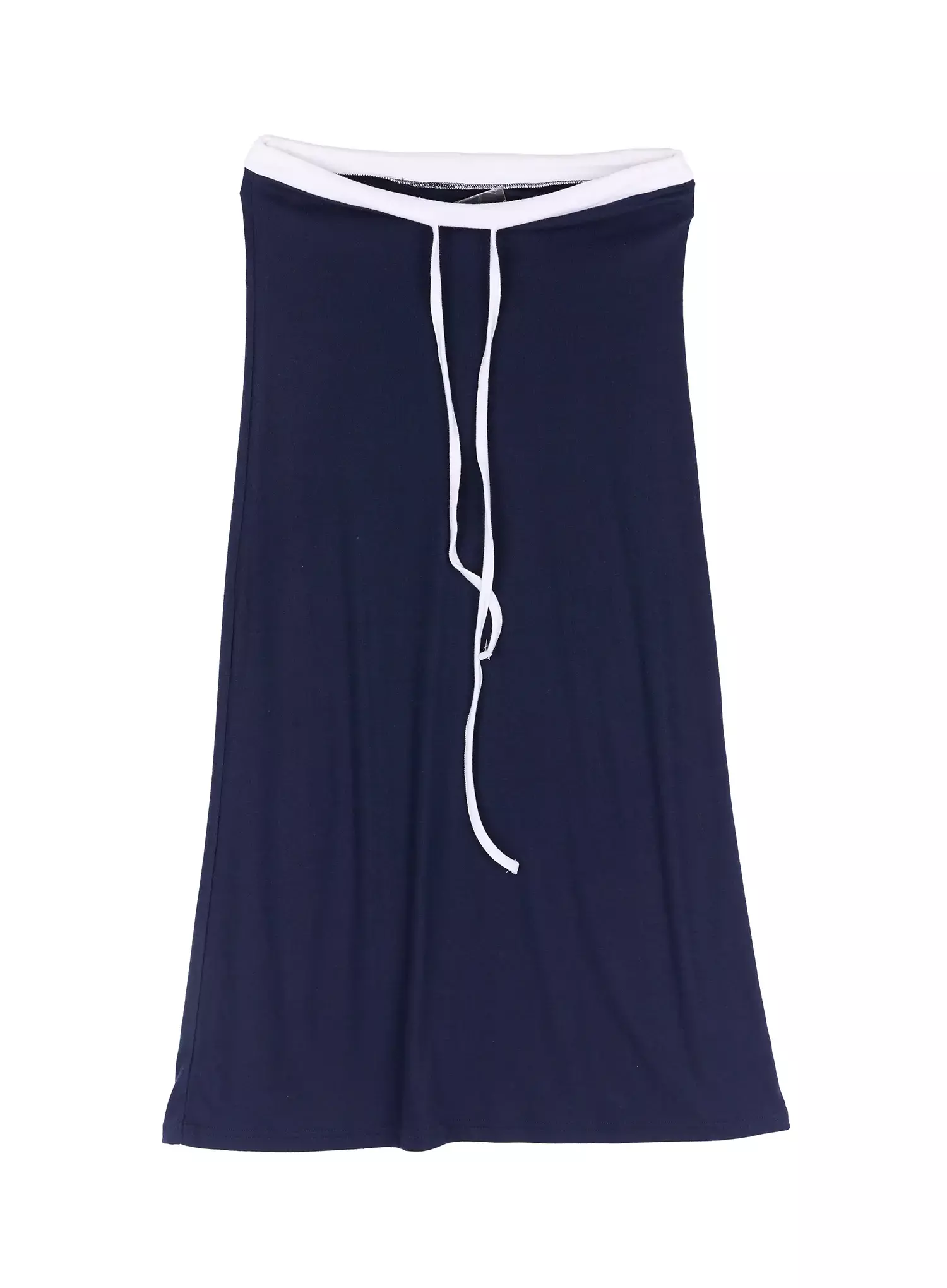 Two-Tone Comfy Maxi Skirt IU523 - Image 16