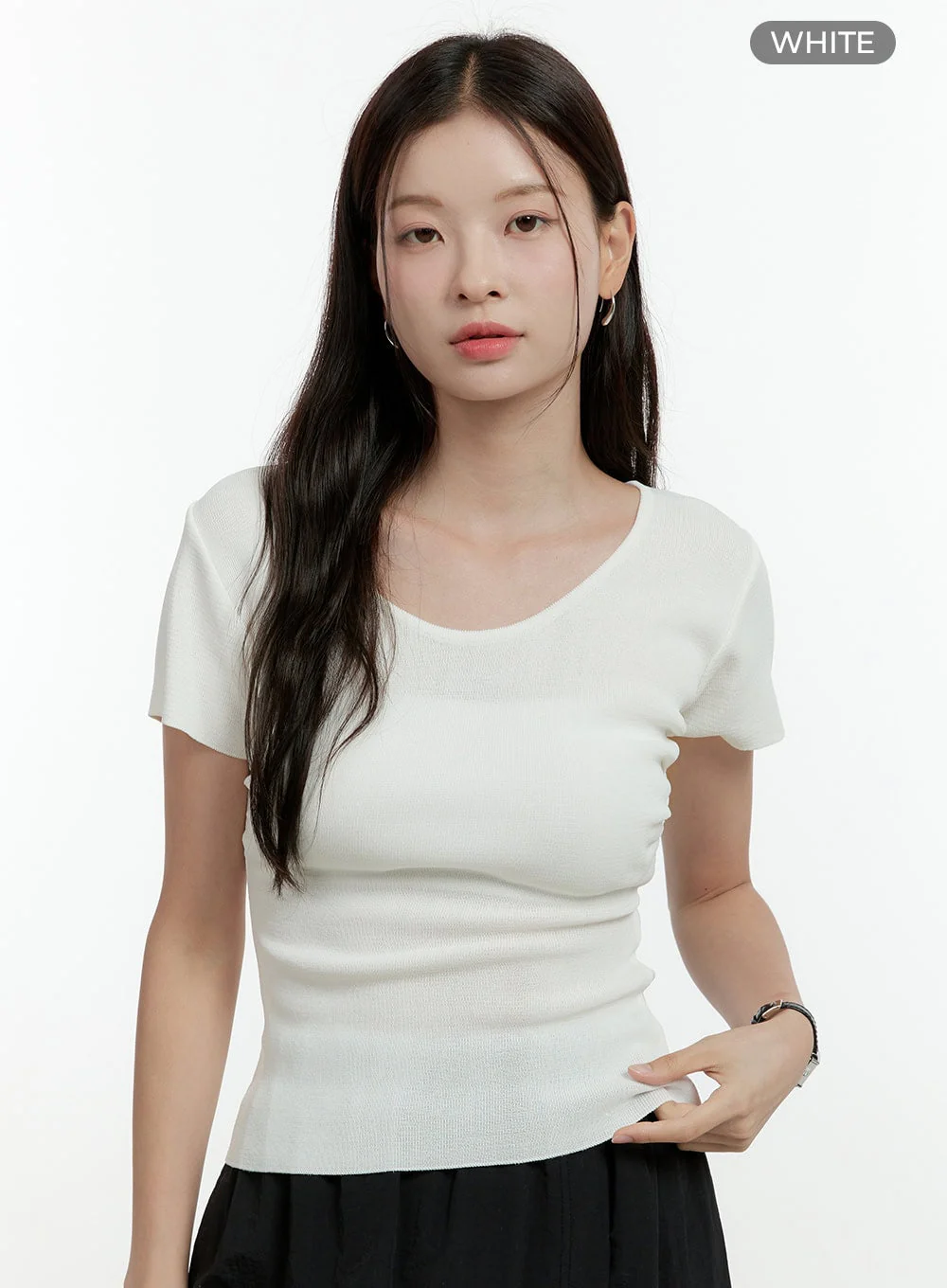 U-Neck Slim Fit Top OL430 - Image 8