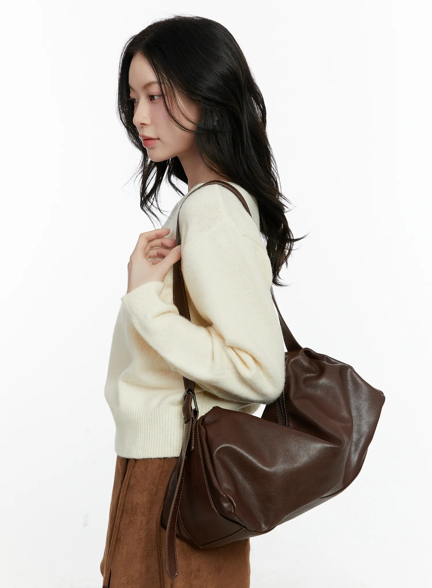 Versatile Two-Way Square Shoulder Bag F502 - Image 4