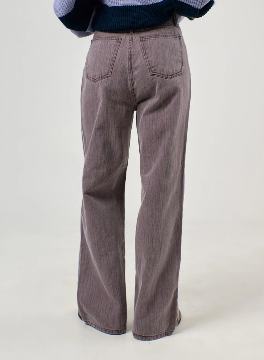 Washed Straight Leg Pants OF405 - Image 7