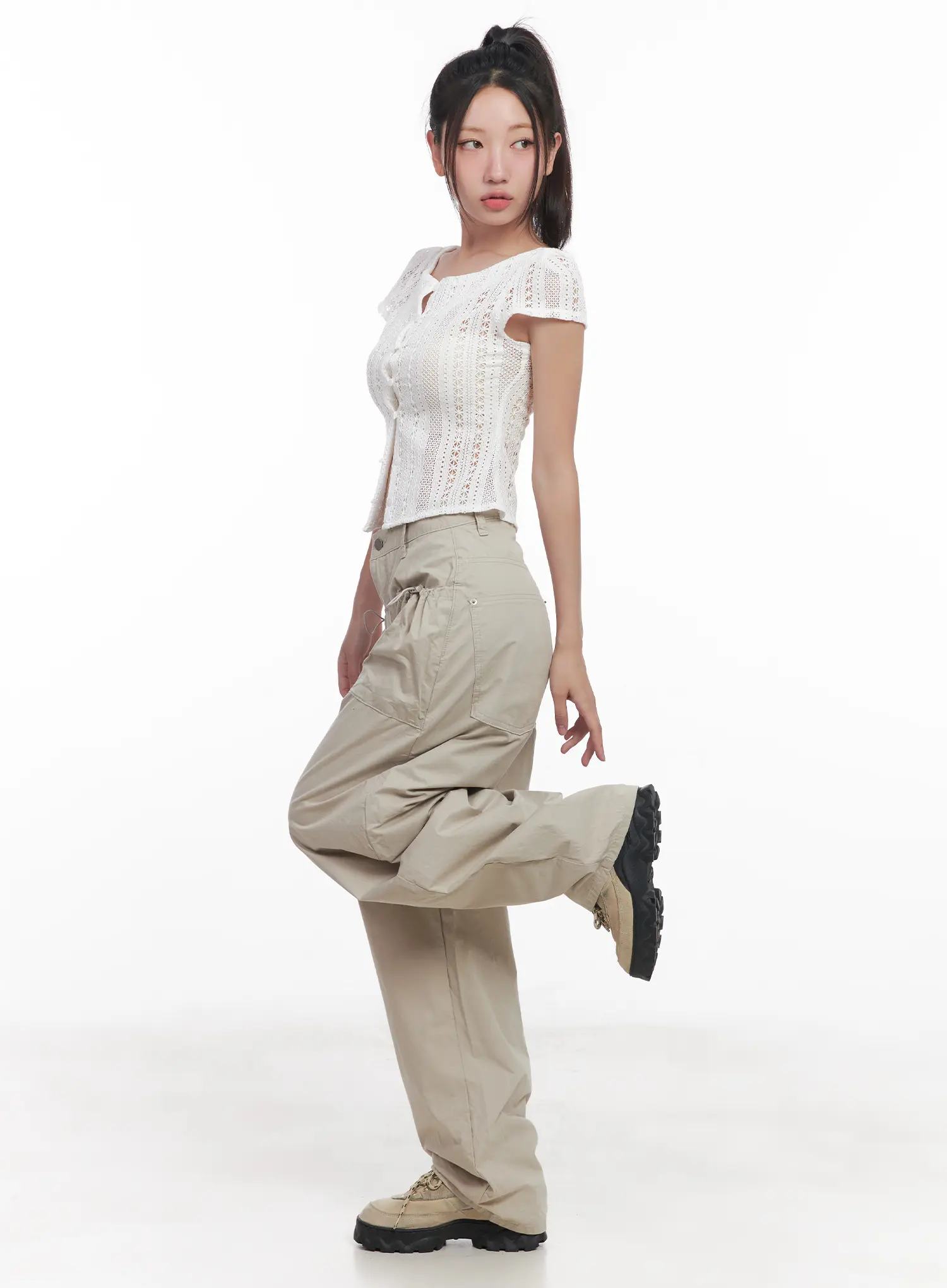 Wide-Leg Comfy Pants CU516 - Image 3