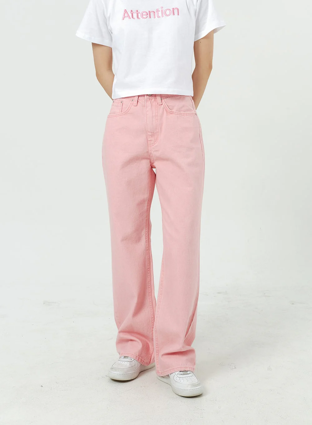 Wide Leg Cotton Pants OM313 - Image 7
