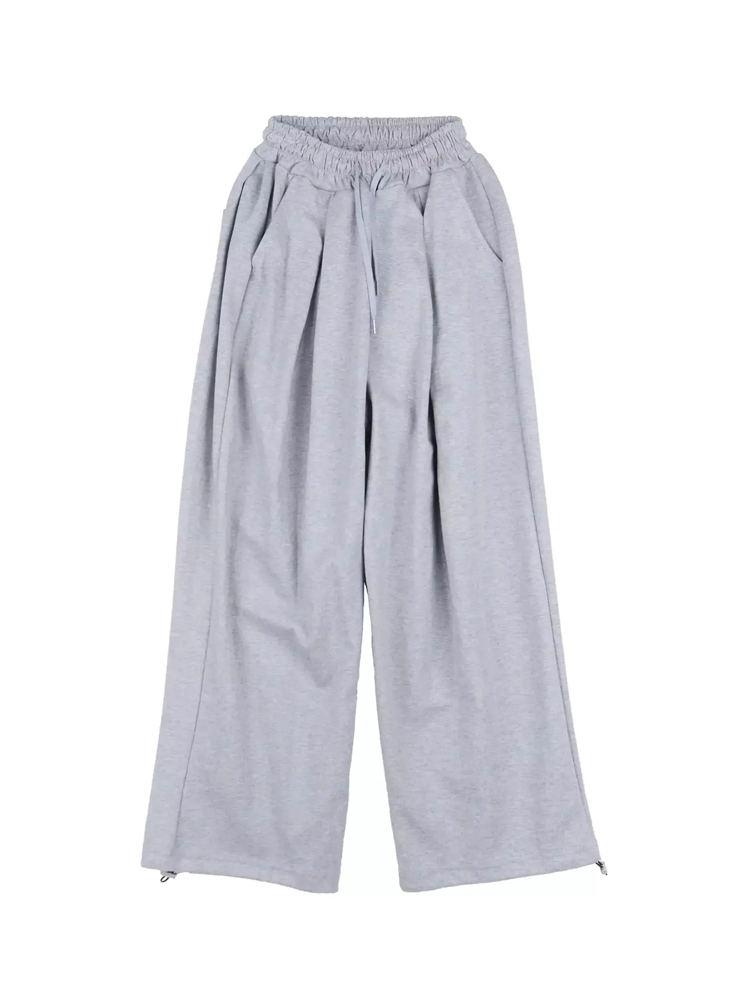 Wide-Leg Drawstring Sweatpants IL528 - Image 18