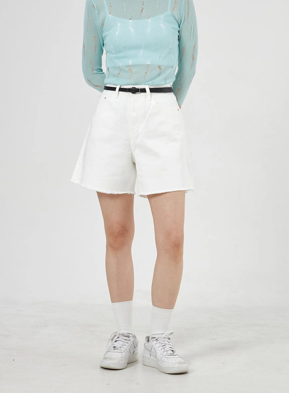 Wide Leg Shorts OA307 - Image 8
