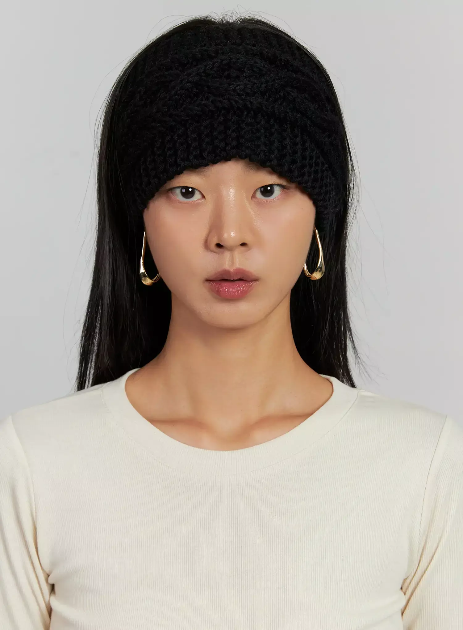 Winter Knit Hearband IJ505