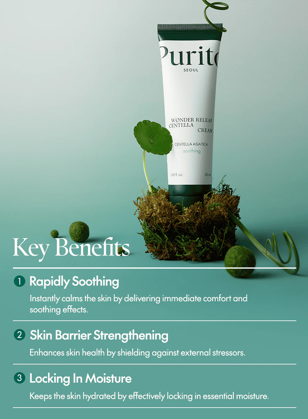 Wonder Releaf Centella Cream (50ml) - Image 5