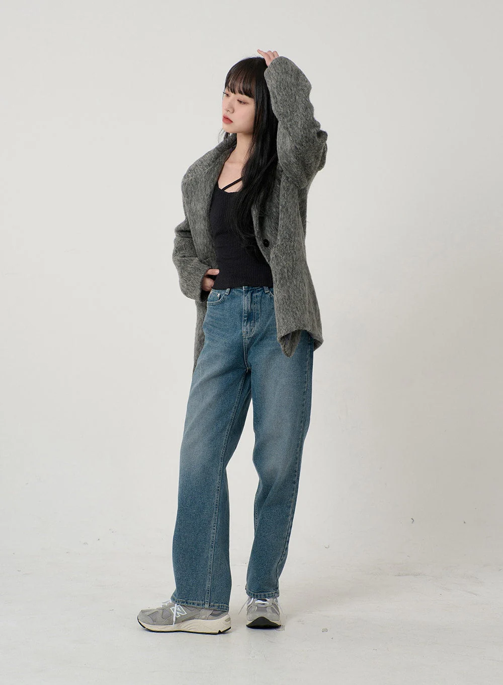 Wool Blend Jacket OD16 - Image 9