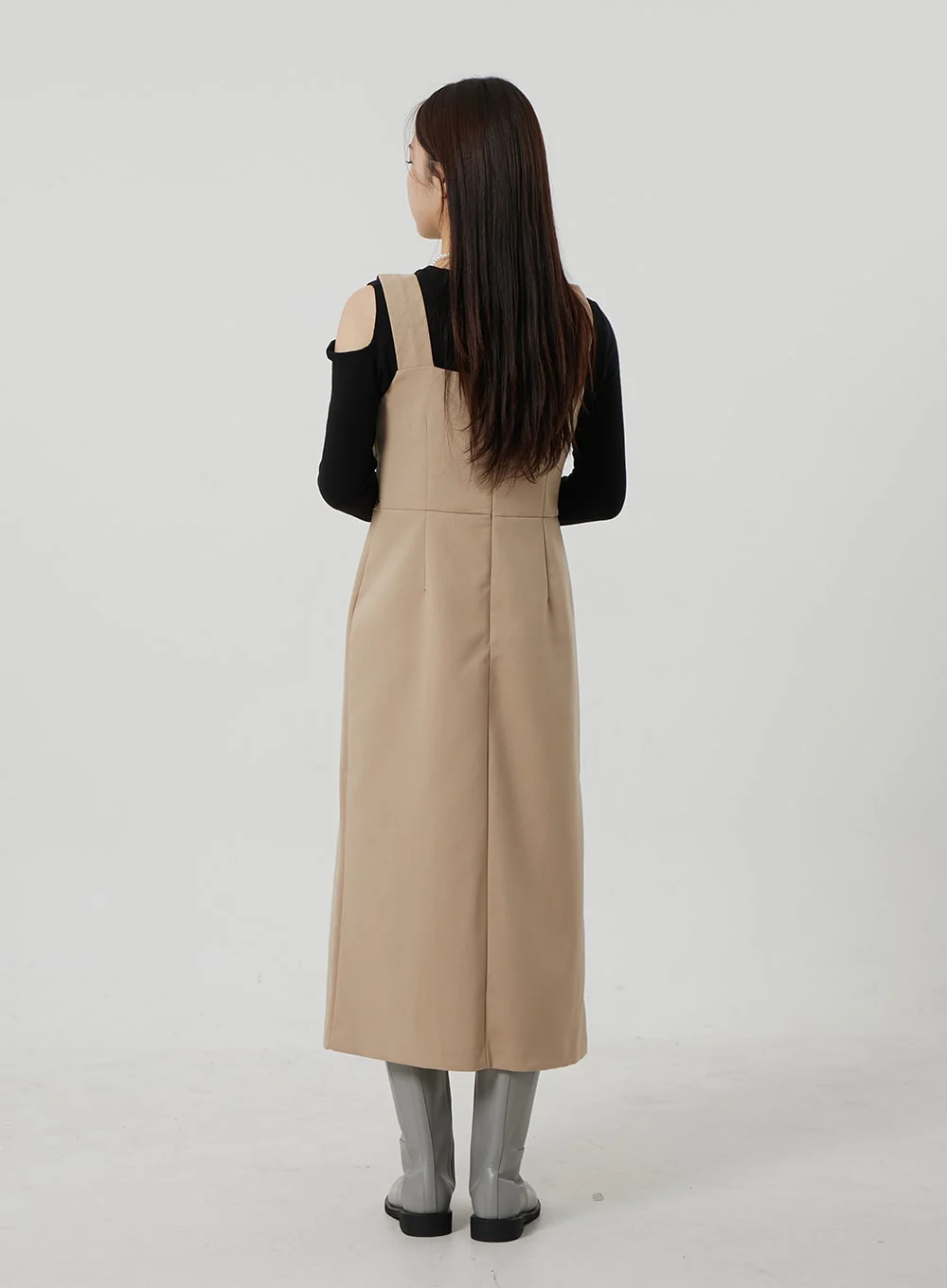 Wrapped Button Maxi Dress OF307 - Image 12