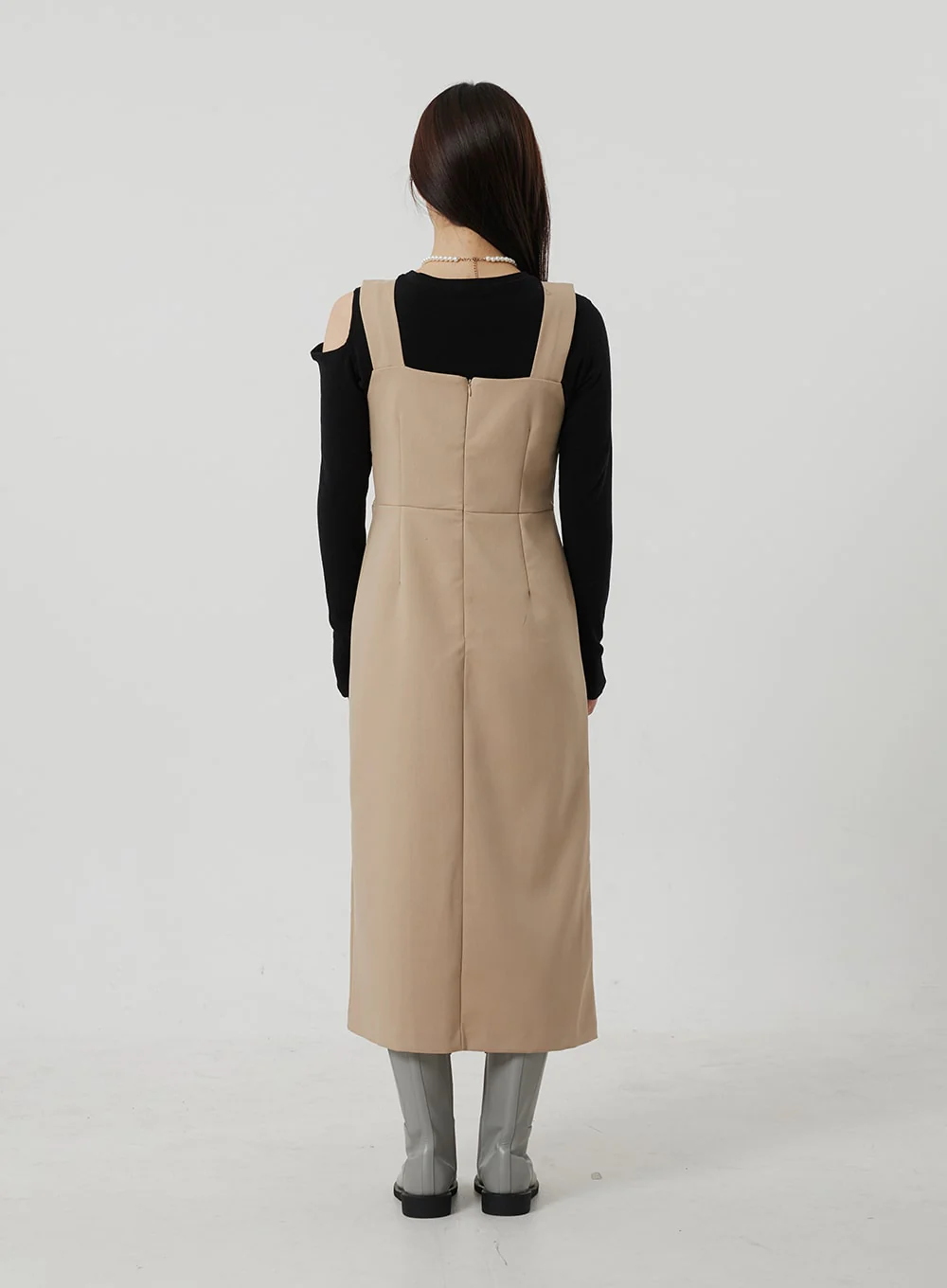 Wrapped Button Maxi Dress OF307 - Image 7
