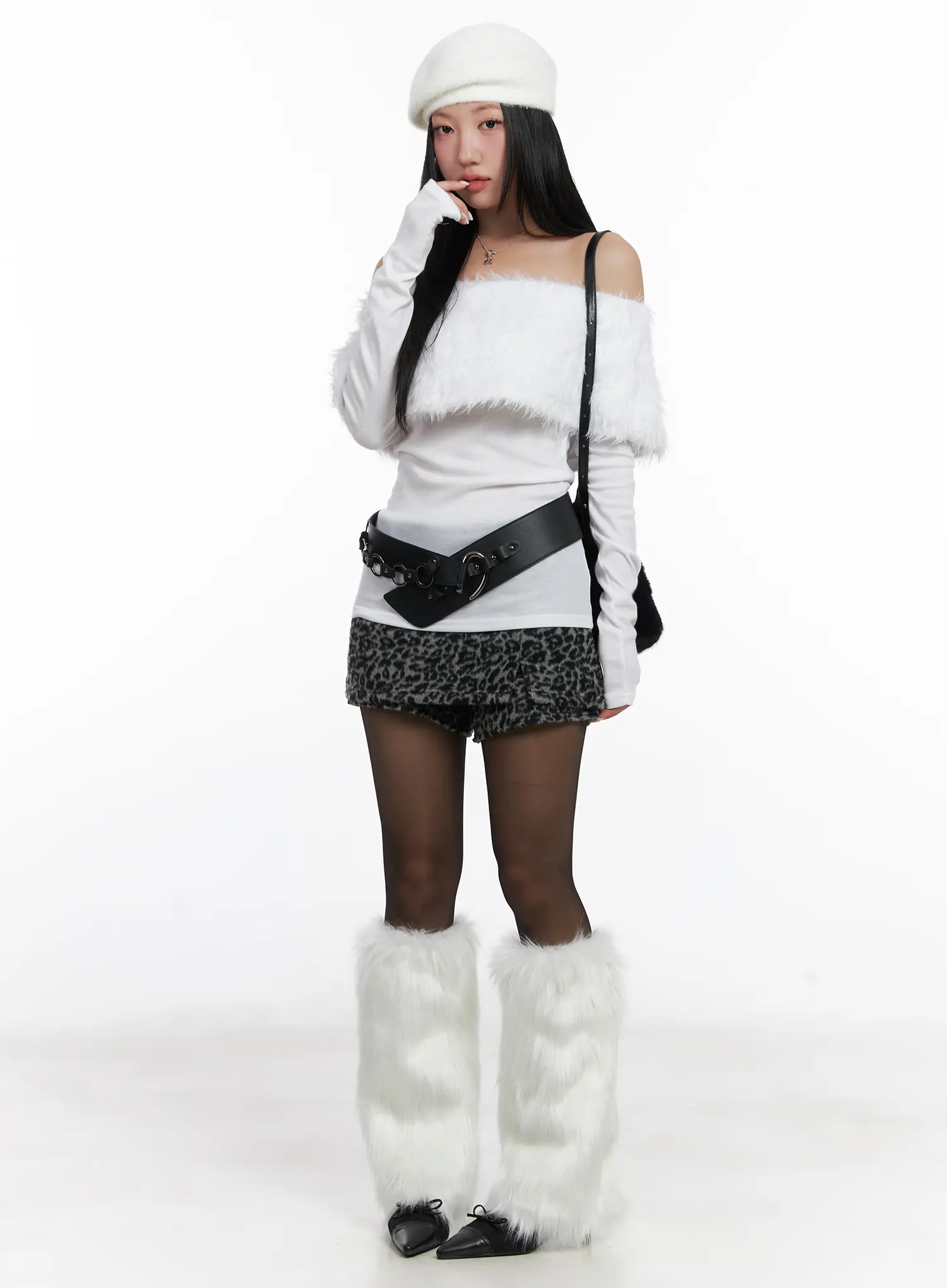 Y2K Patterned Mini Skirt CD501