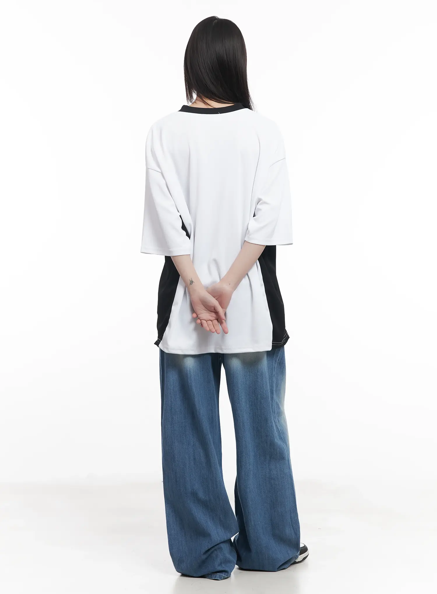 Yunjin Washed Wide-Leg Jeans CU518 - Image 5