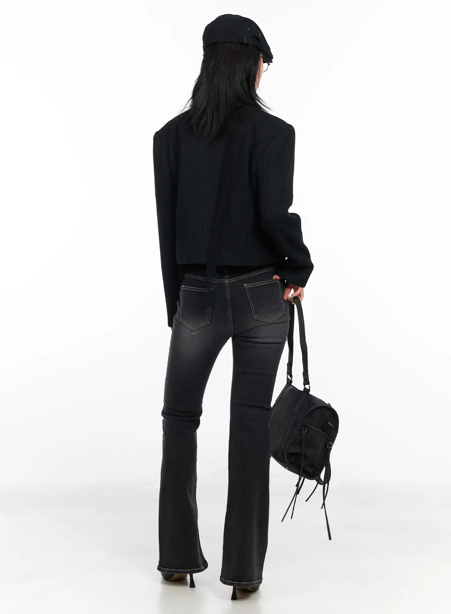 Zora Vintage Bootcut Flared Jeans CF527 - Image 7